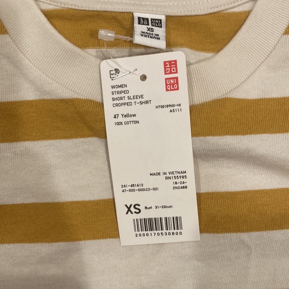 UNIQLO Striped Tee (new with tags) - Picture 2 of 2